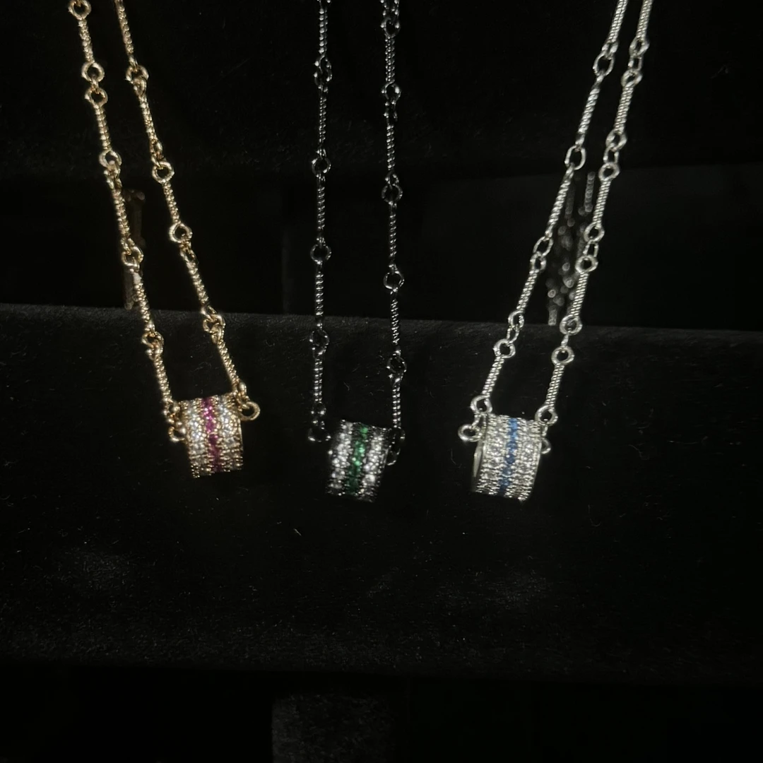 合金项链 【涅槃 恶魔 弑骨  项链】轮毂项链欧美小众简约复古