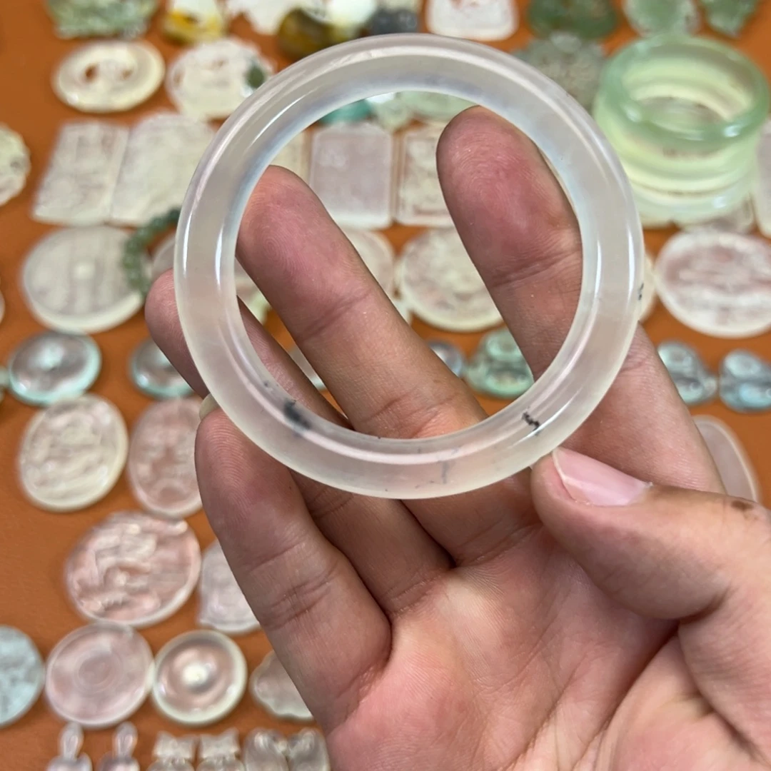 蛇纹石玉未镶嵌多样性随机发一57