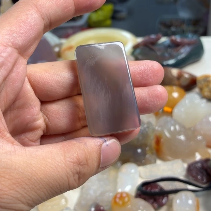 玛瑙/玉髓未镶嵌吊坠(不含链)