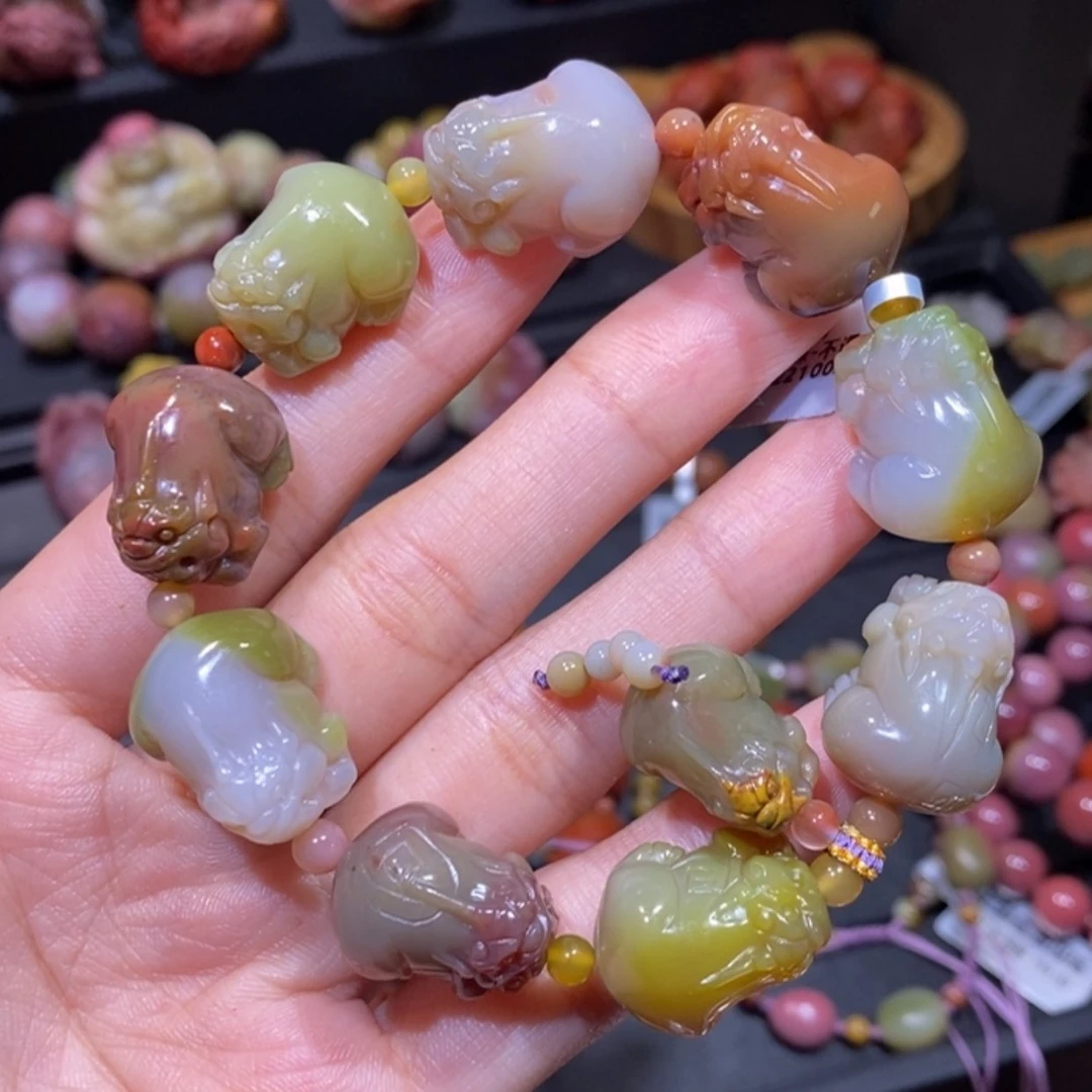 【闪购商品】未镶嵌手串玛瑙/玉髓盐源玛瑙