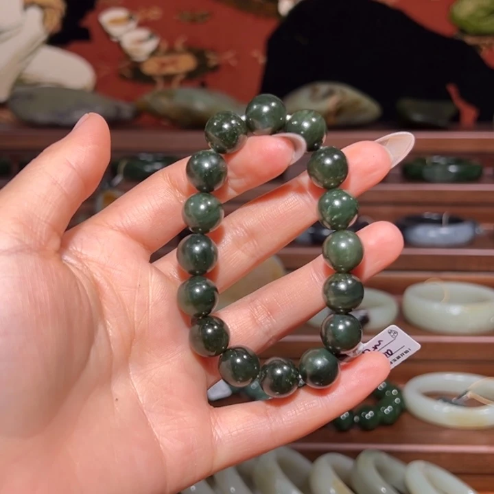 和田玉（青玉）未镶嵌手串