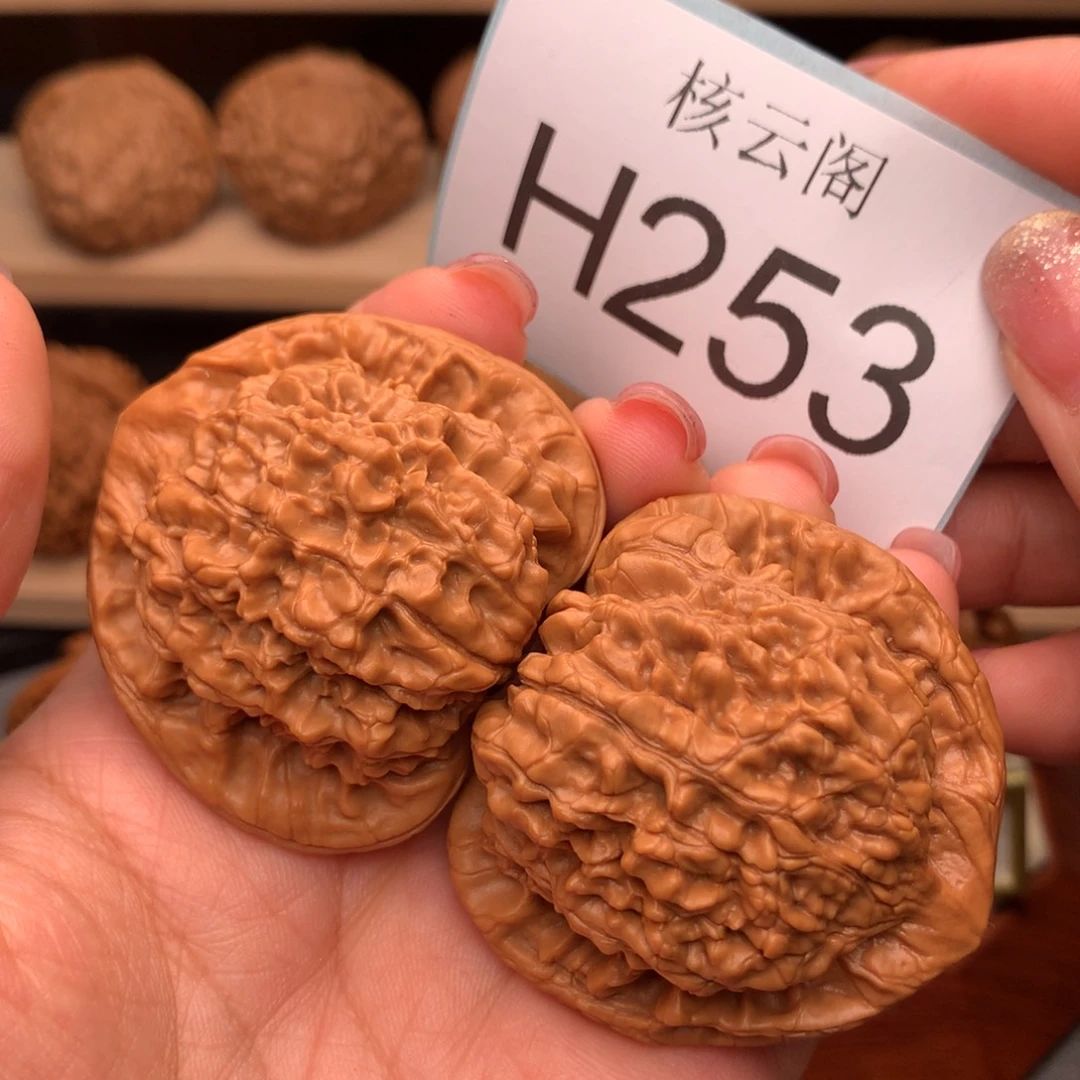 文玩核桃吊坠46+全品官帽