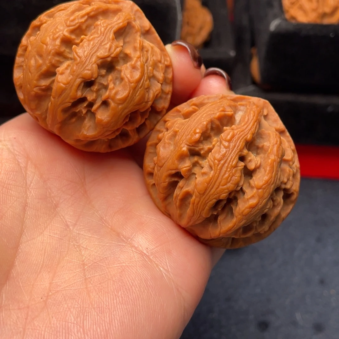 陶***子吊坠文玩核桃秦岭核桃18