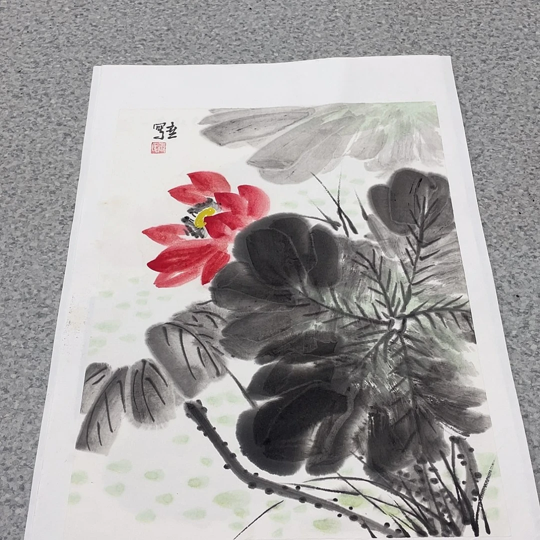 国画1.4平尺国画作品