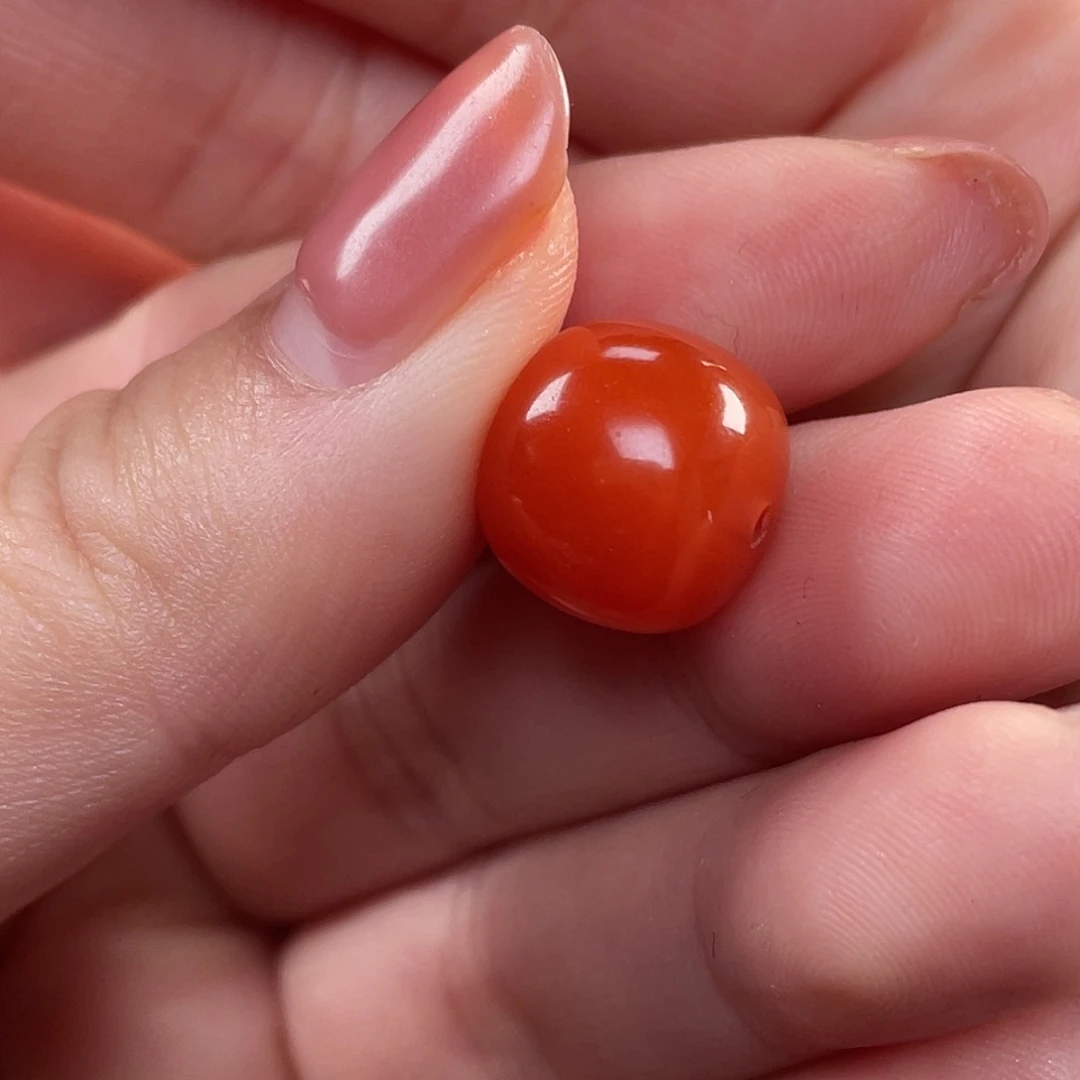 江***月定制南红玛瑙未镶嵌