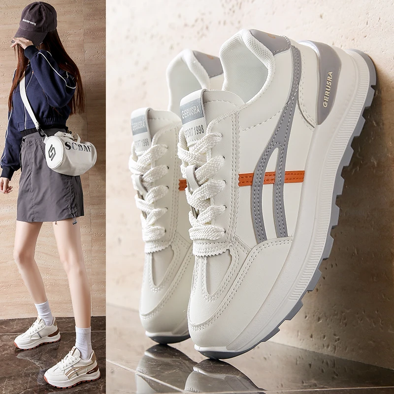 爆款阿甘鞋女2025春季新款ins时尚轻便百搭休闲鞋韩版网红