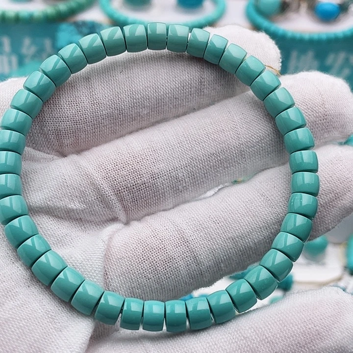 未镶嵌绿松石6m m