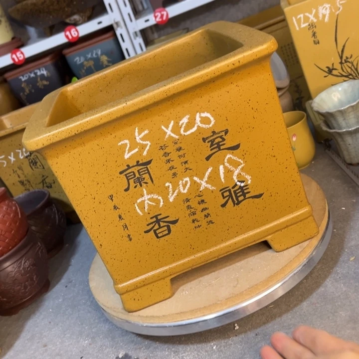 花盆紫砂紫砂花盆