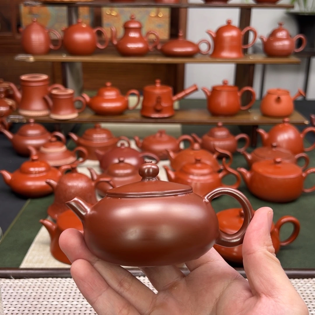 紫砂茶壶潮州手拉壶手拉壶