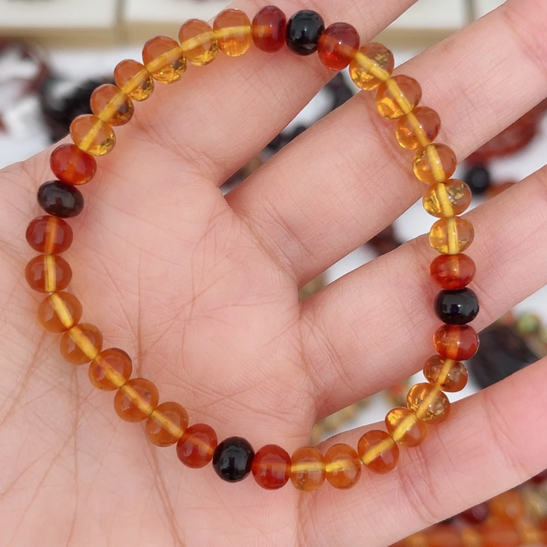 手链琥珀未镶嵌琥珀6