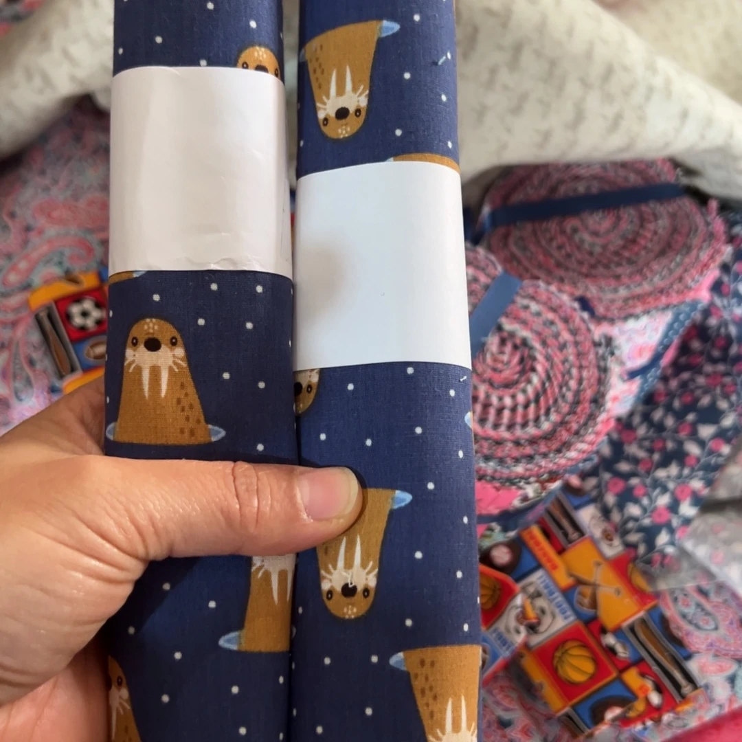 棉2根一份半码纯棉府绸果子