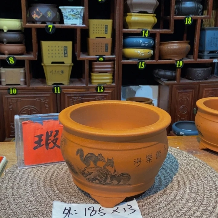紫砂花盆紫砂艺术