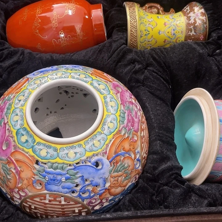 快***哥茶盏转心情摆件高端