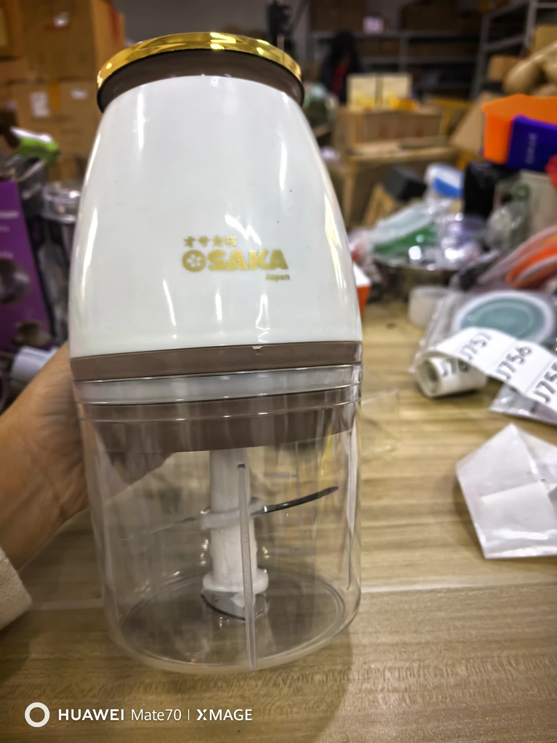 辅食机宝宝电动料理机搅拌绞肉机700ml插电用