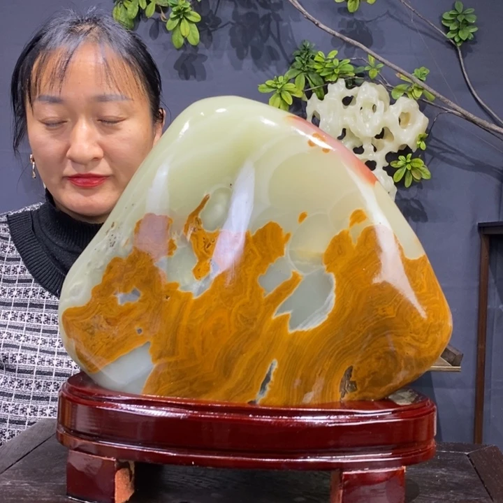 石材精品古青石摆件