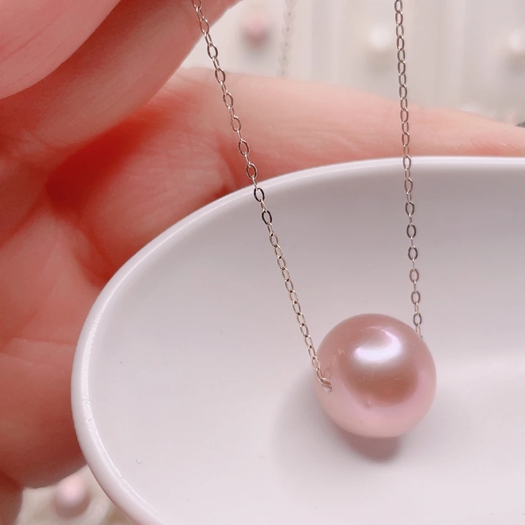 淡水珍珠吊坠(赠链)合金