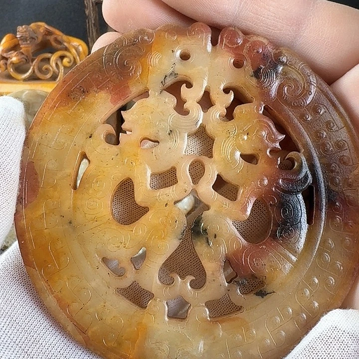 和田玉挂件未镶嵌用****5