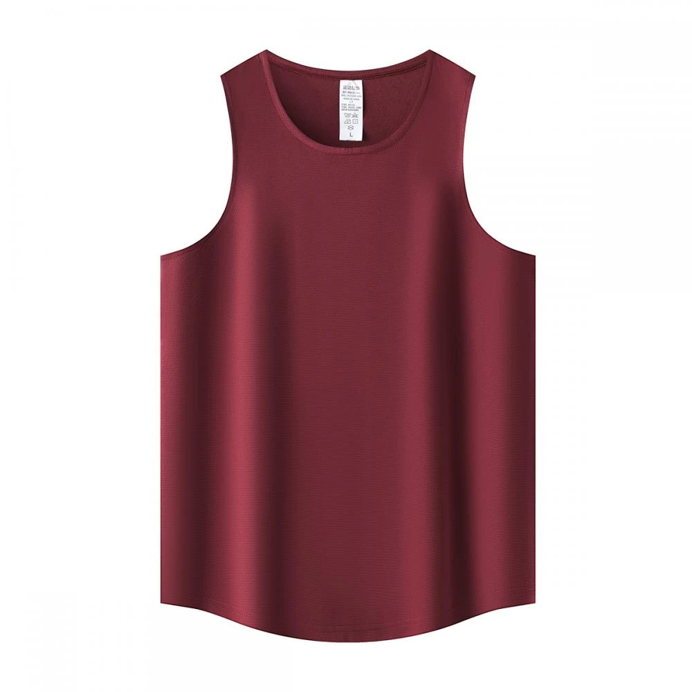 【6011#亚码】男女同款9色透气运动休闲背心上衣夏季纯色无袖宽松