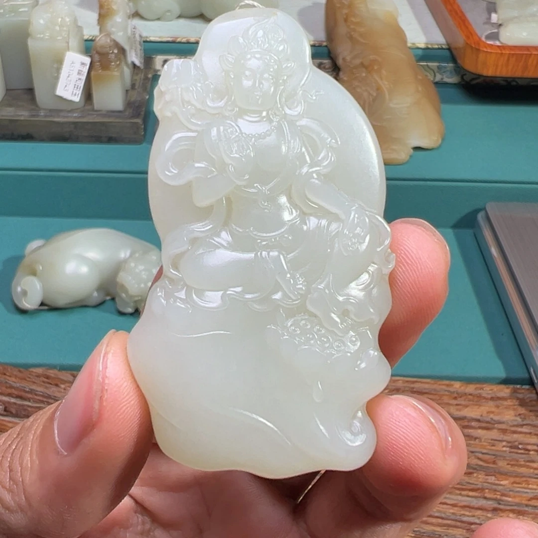 和田玉挂件未镶嵌