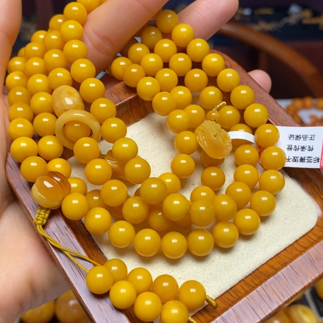 【闪购商品】蜜蜡手链未镶嵌手串