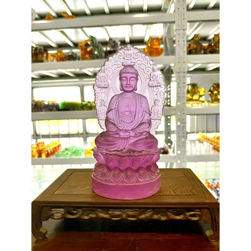 A291【琉璃撤柜捡漏】非遗传承琉璃摆件车挂