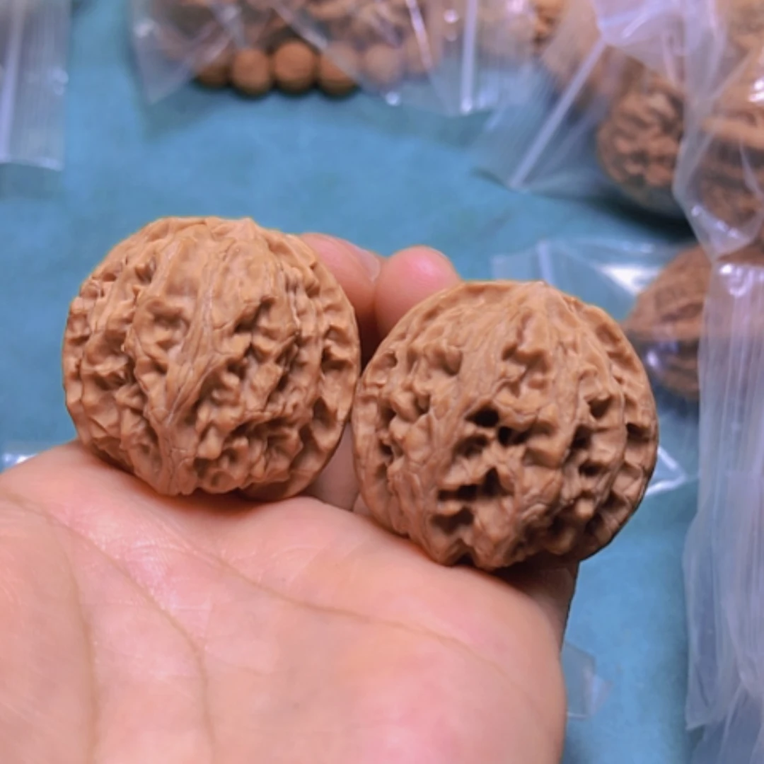 【闪购商品】核桃摆件34苹果修尖