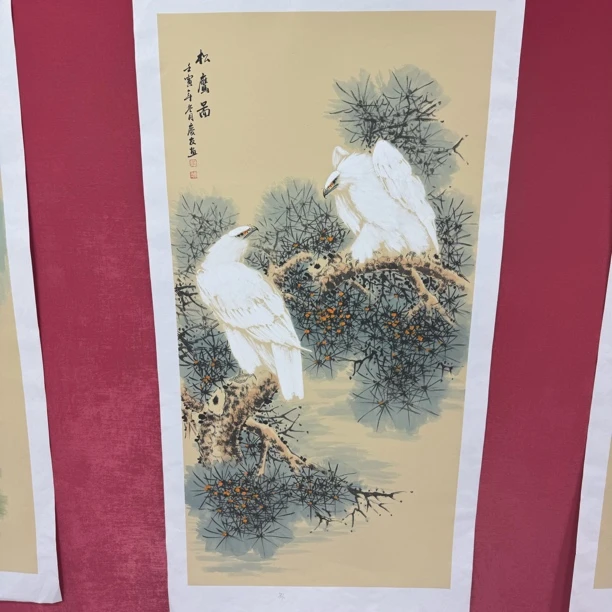 李老师花鸟绘画作品