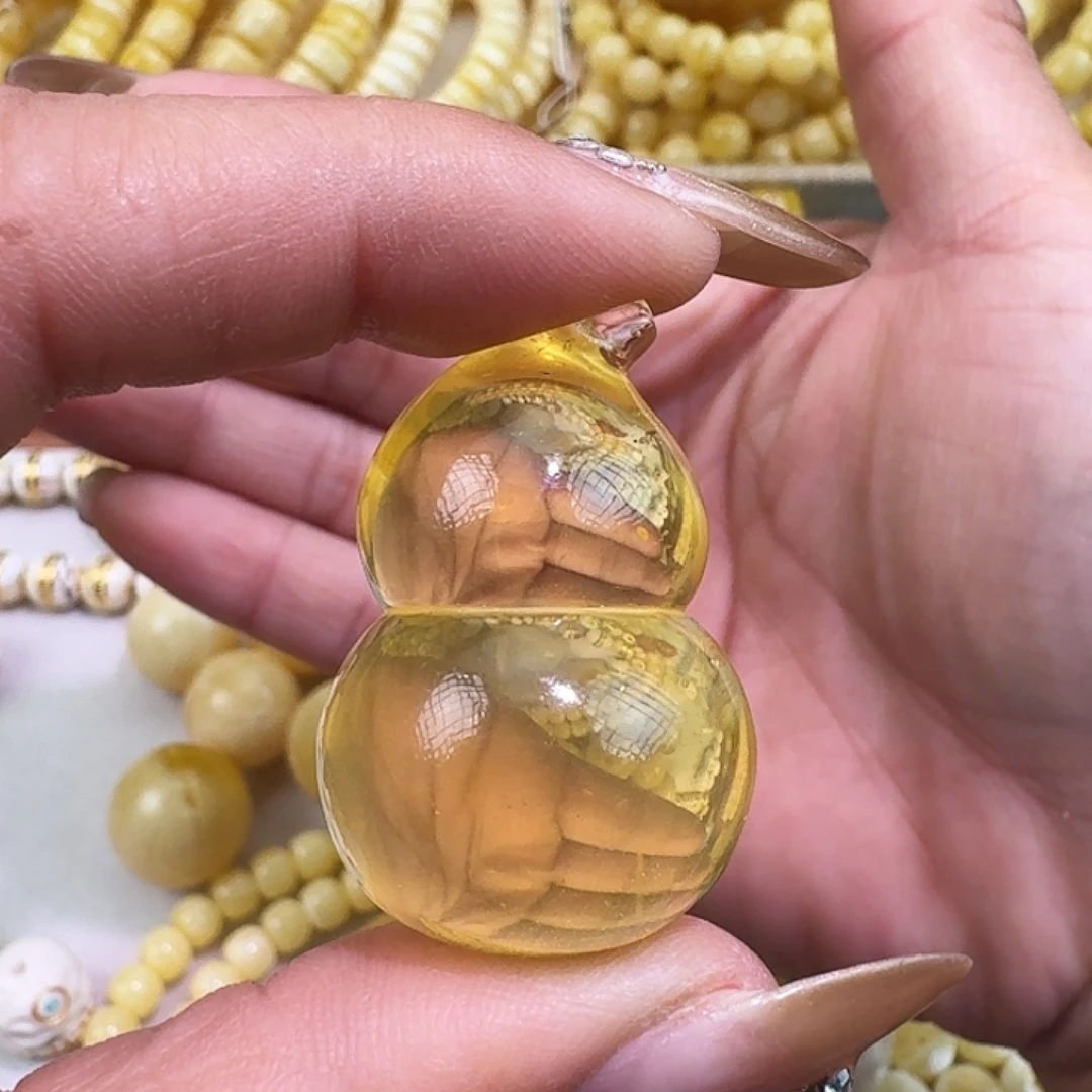 琥珀未镶嵌裸石37.9×25     质检加10