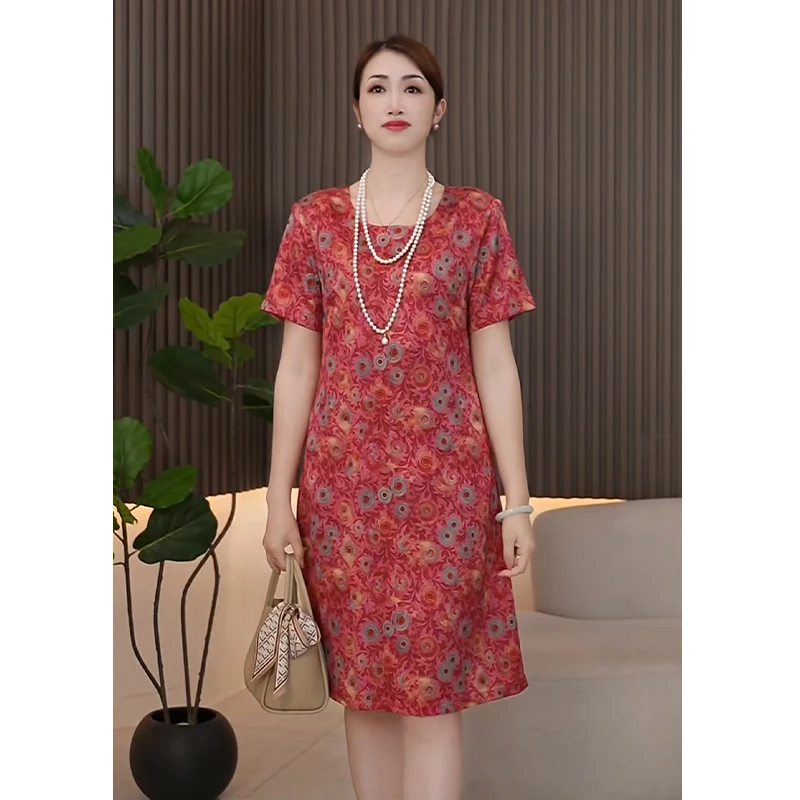 连衣裙2025夏季新款 PC25002安哥拉红