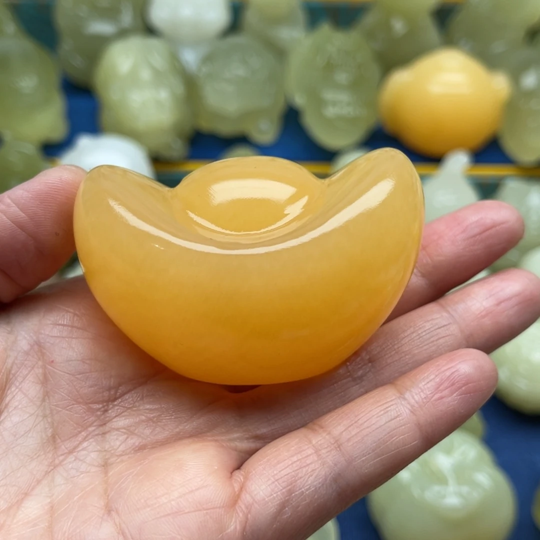 玉天然桌面小摆件