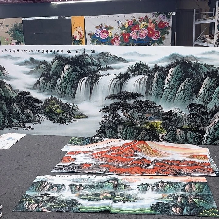 国画无毛和被绒毛或被