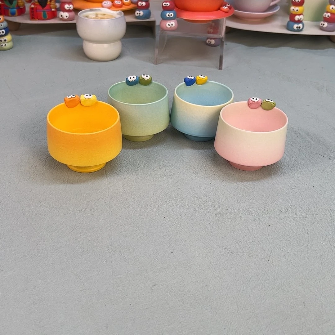 陶摆件矮压手杯 价格138