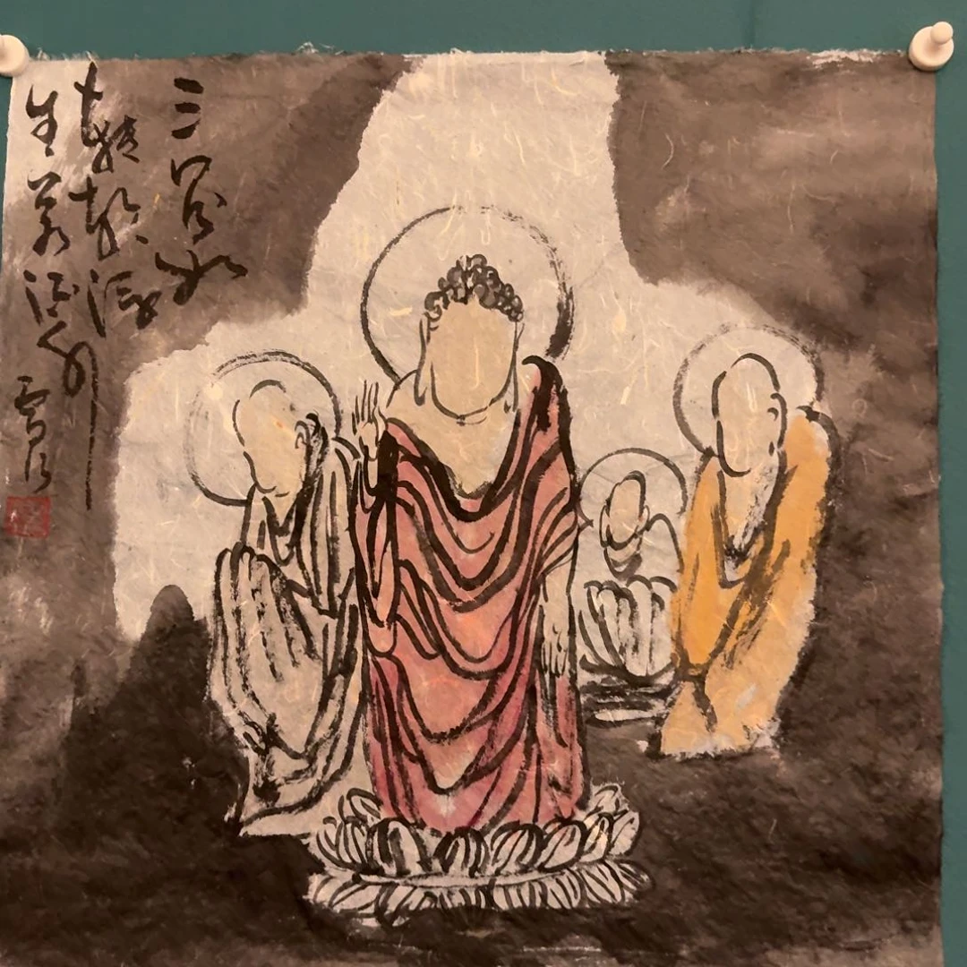 国画雷公老师作品画作