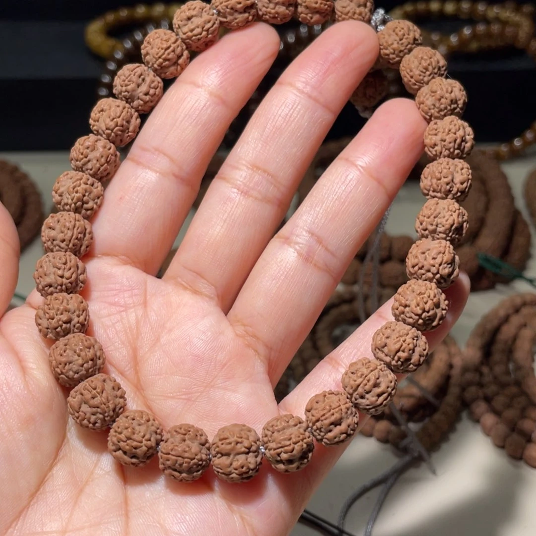 金刚菩提吊坠8**6花王手串10.7