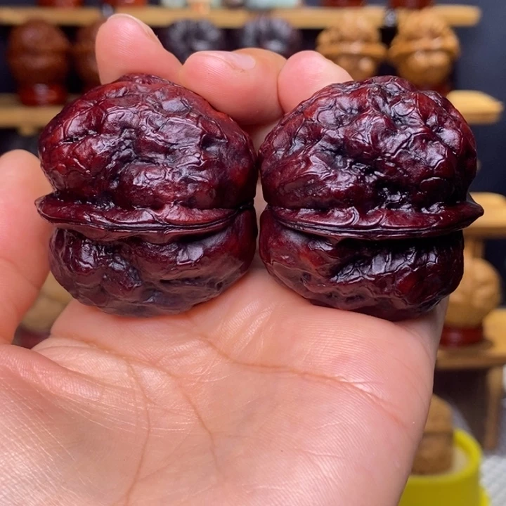 无***术文玩核桃把件金蟾疙瘩包88