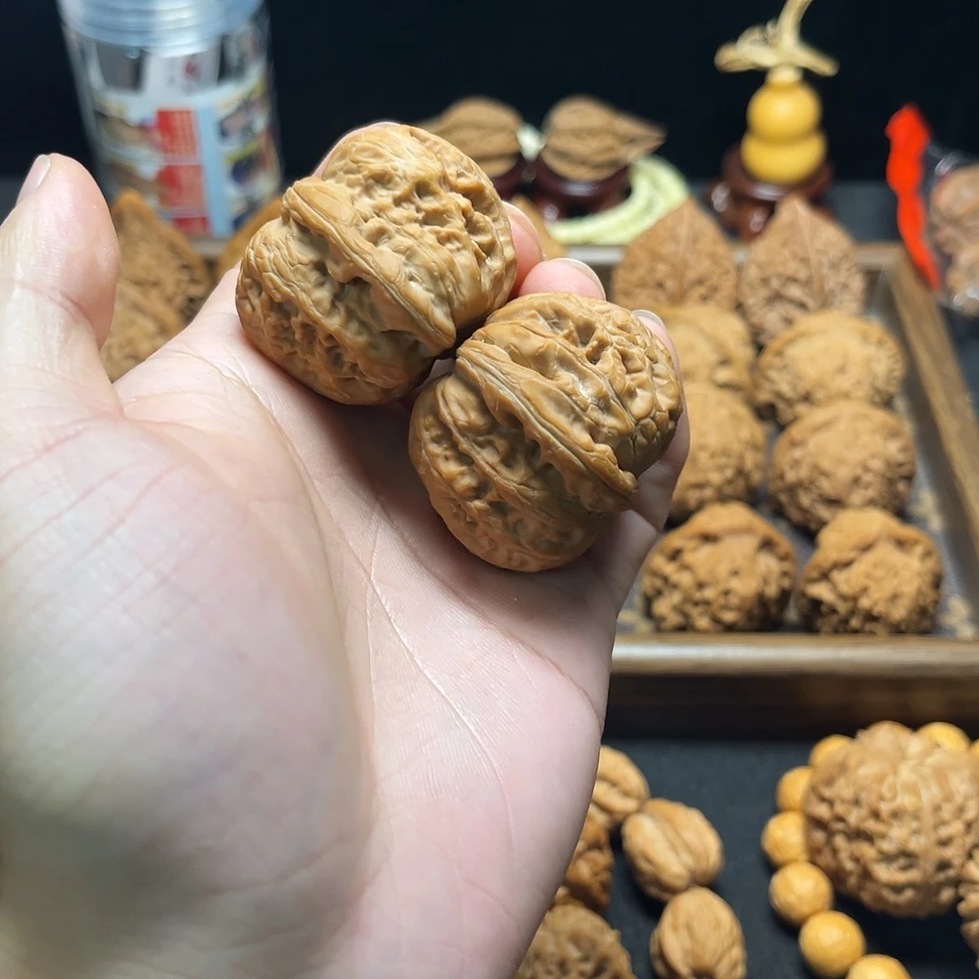 核桃手串/手链老树平谷元宝39