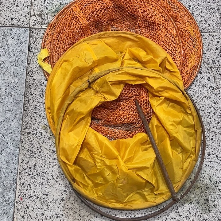 橙色微瑕疵渔护发一个