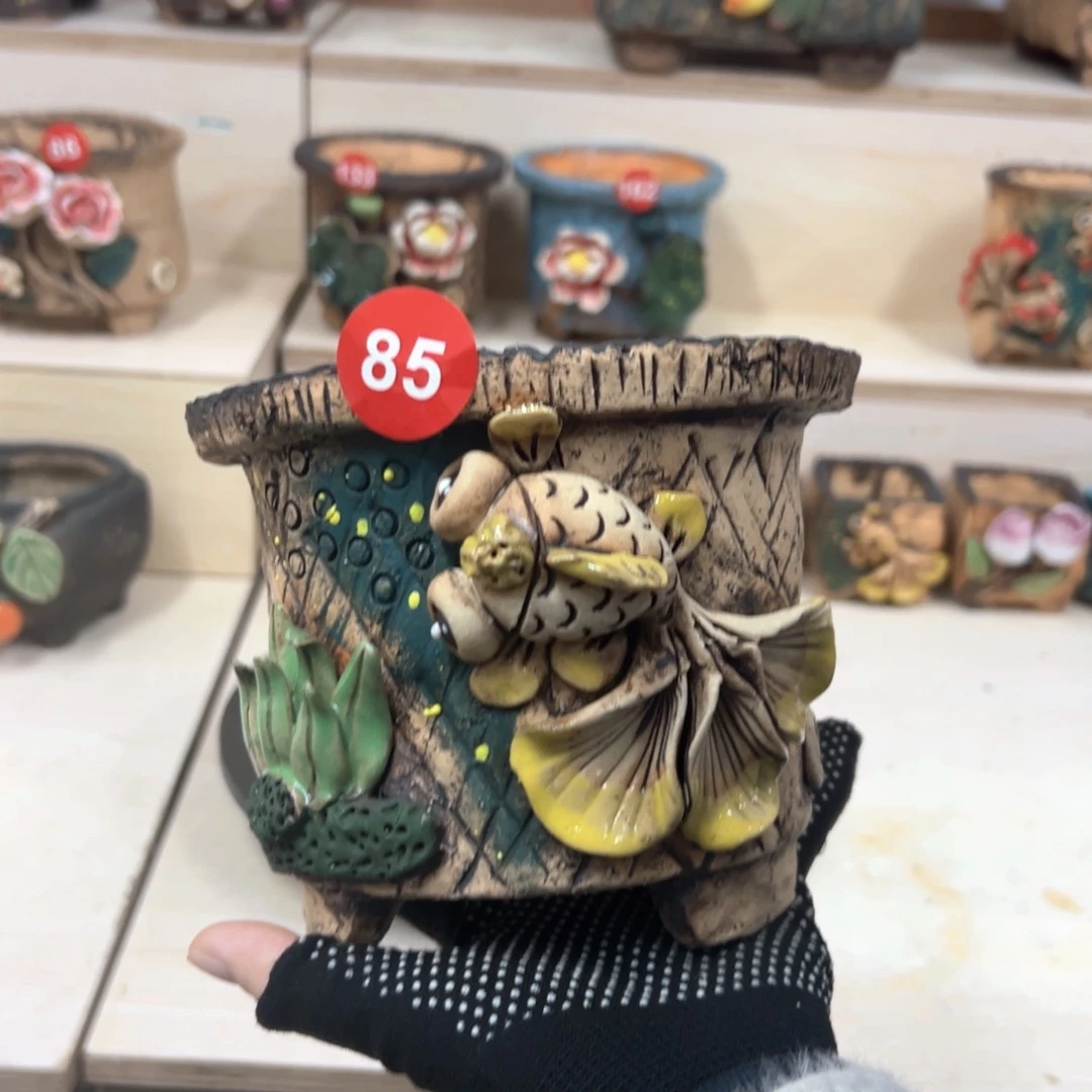 花盆紫砂85号内口13外高13