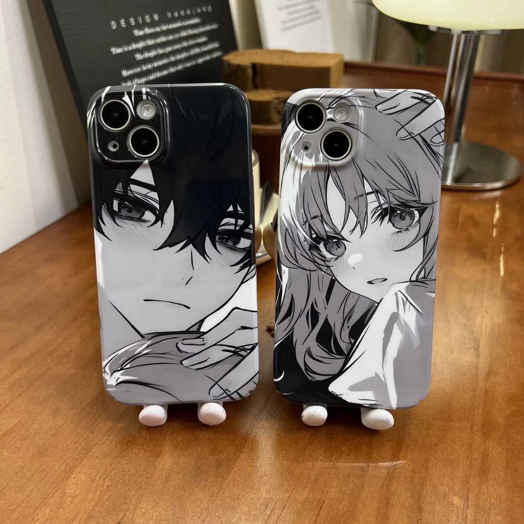 适用苹果17promax全包软菲林手机壳华为vivo小米oppo情侣动漫创意