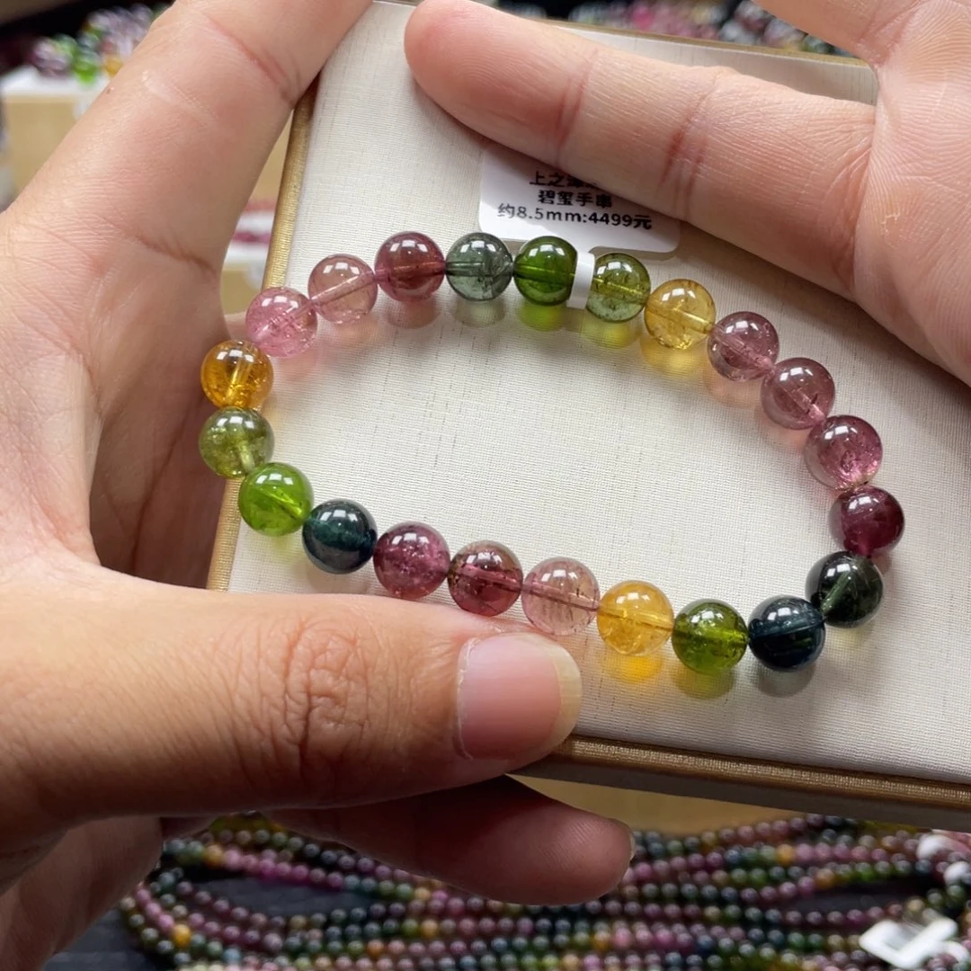 未镶嵌碧玺手串8.5mmmmmmmmm