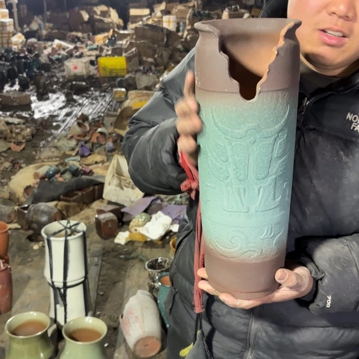 红陶口径 高度 花盆 14 40