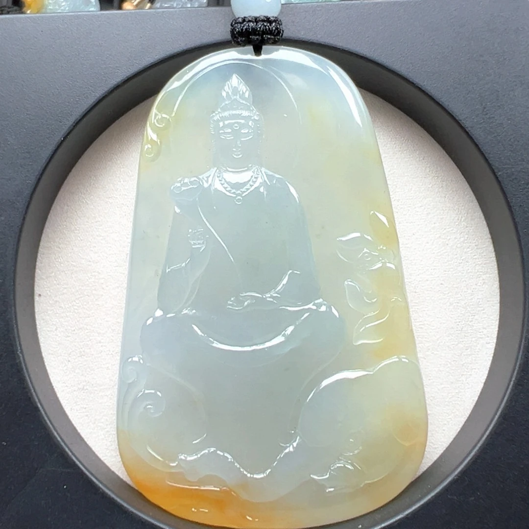 颈饰未镶嵌翡翠普贤