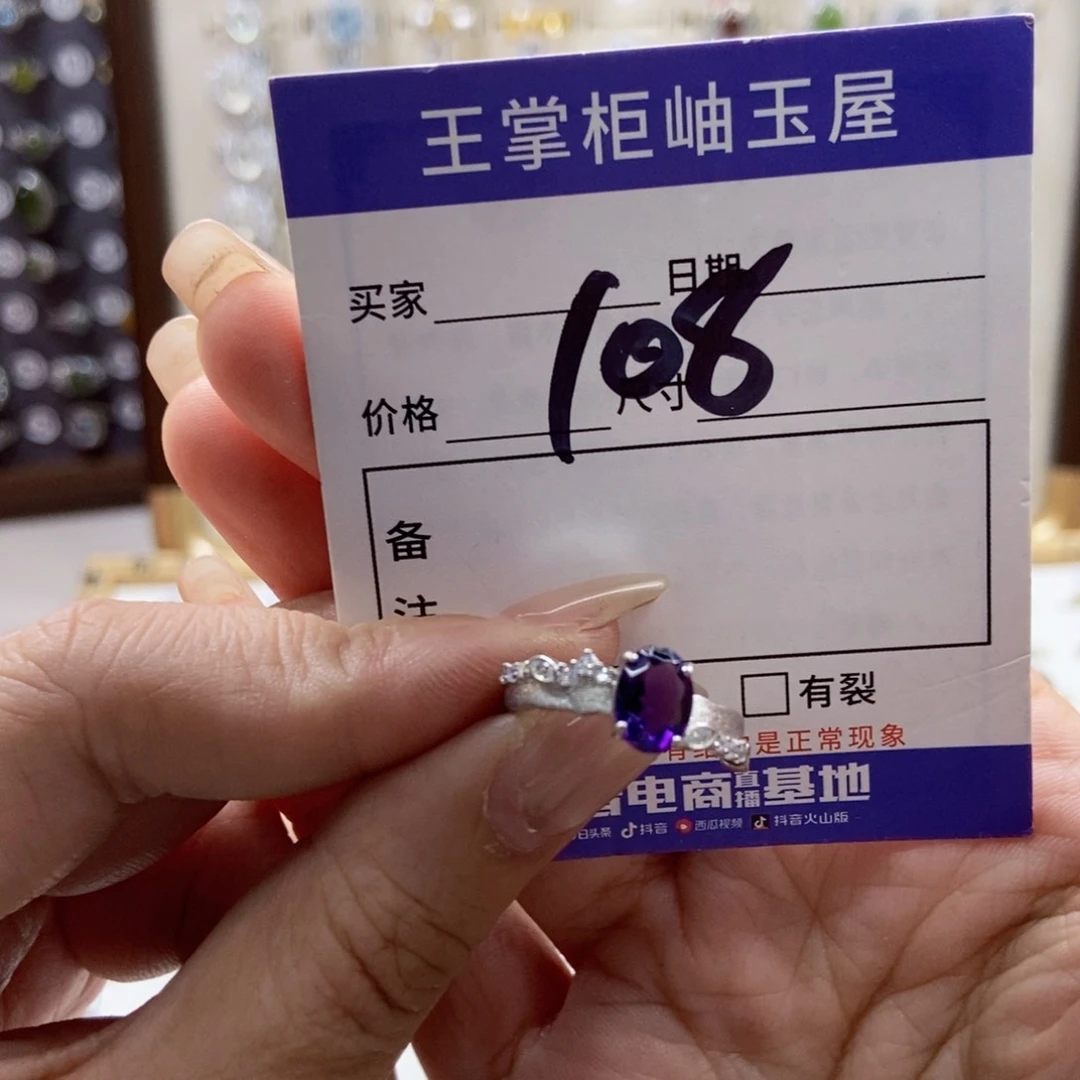 银S925镶嵌颈饰水晶