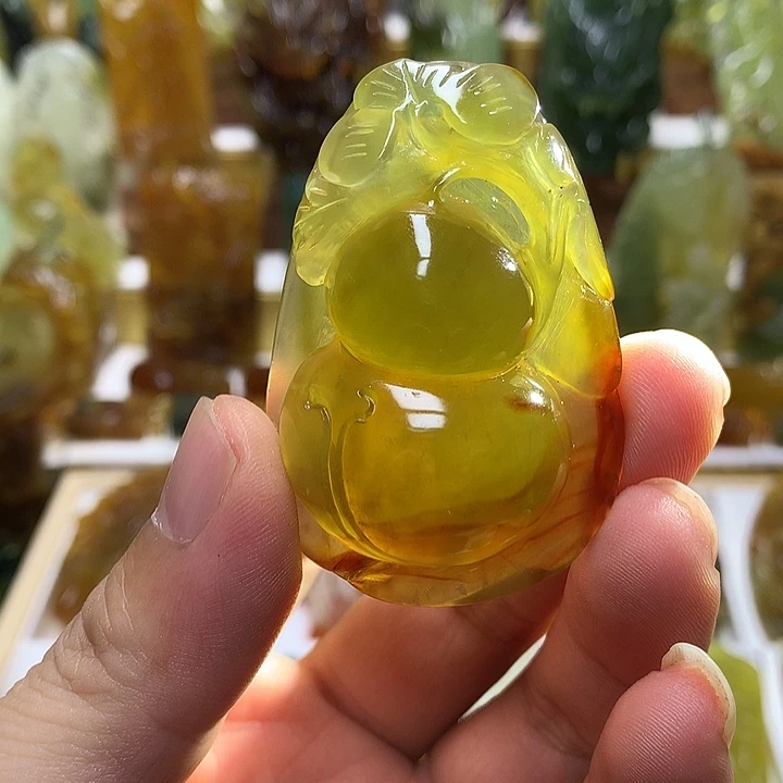 蛇纹石玉未镶嵌珠宝半成品