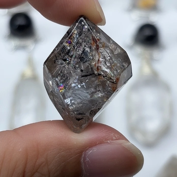 颈饰未镶嵌水晶闪灵钻27mm+