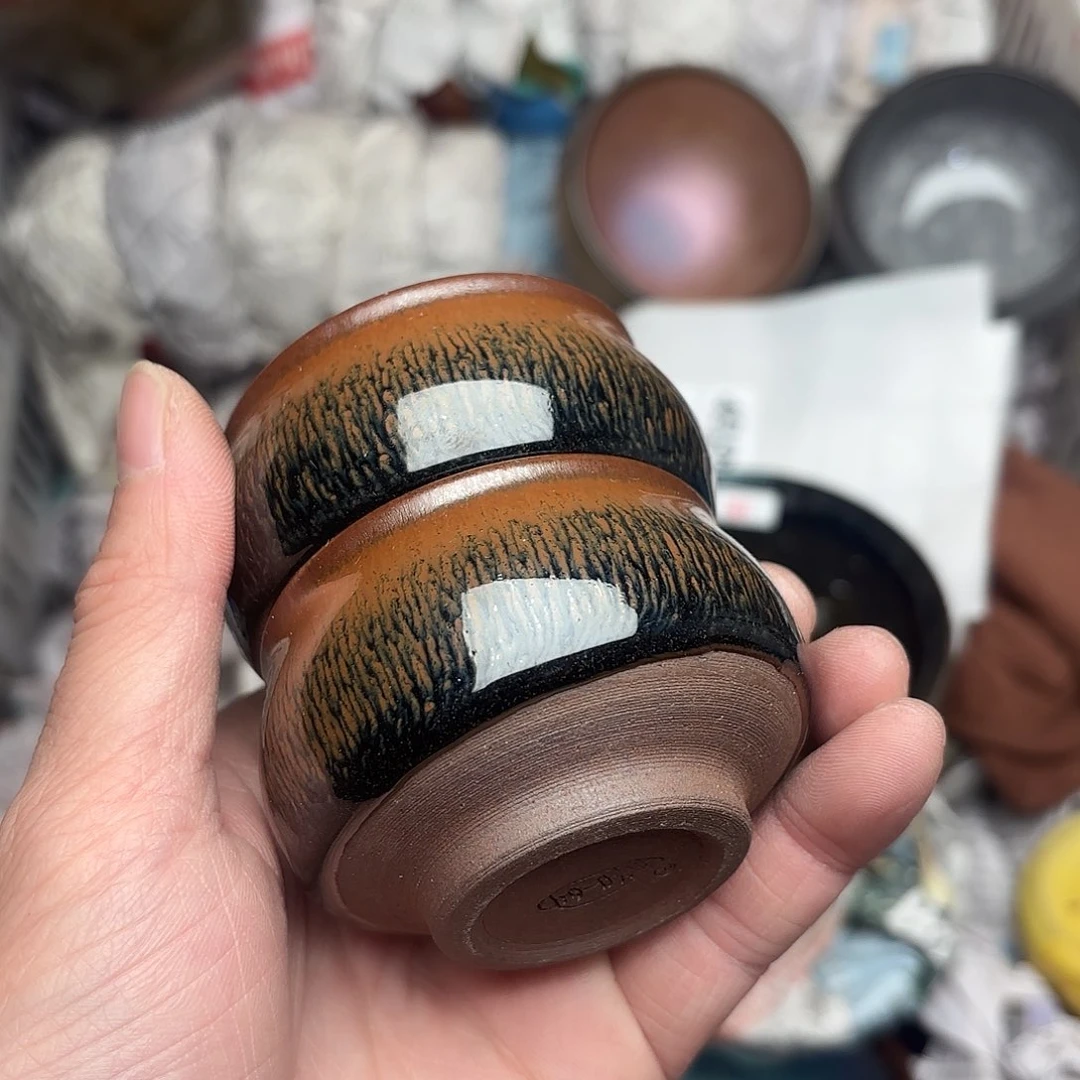 茶盏心*灵建盏主人杯一只