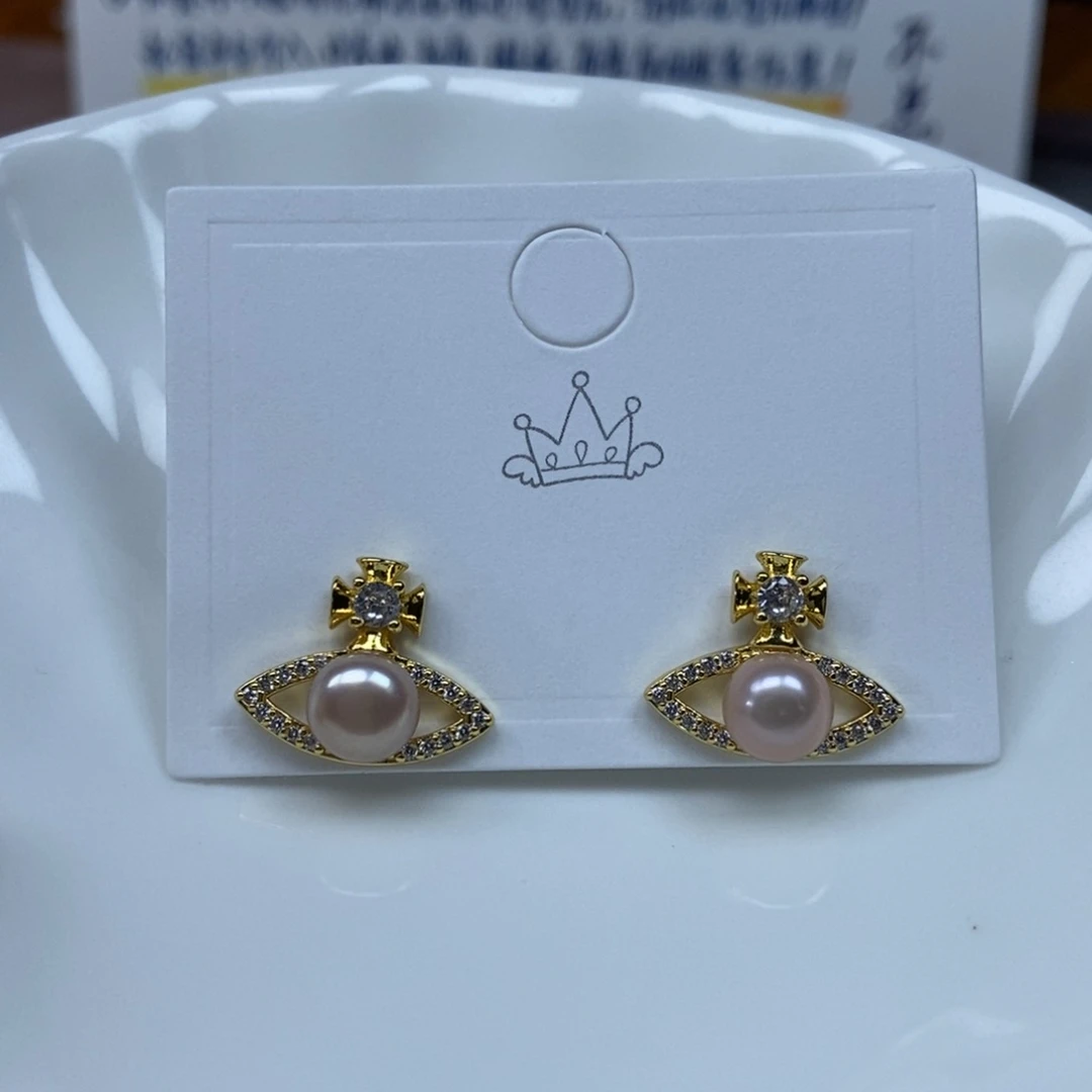 淡水珍珠耳钉合金福利197