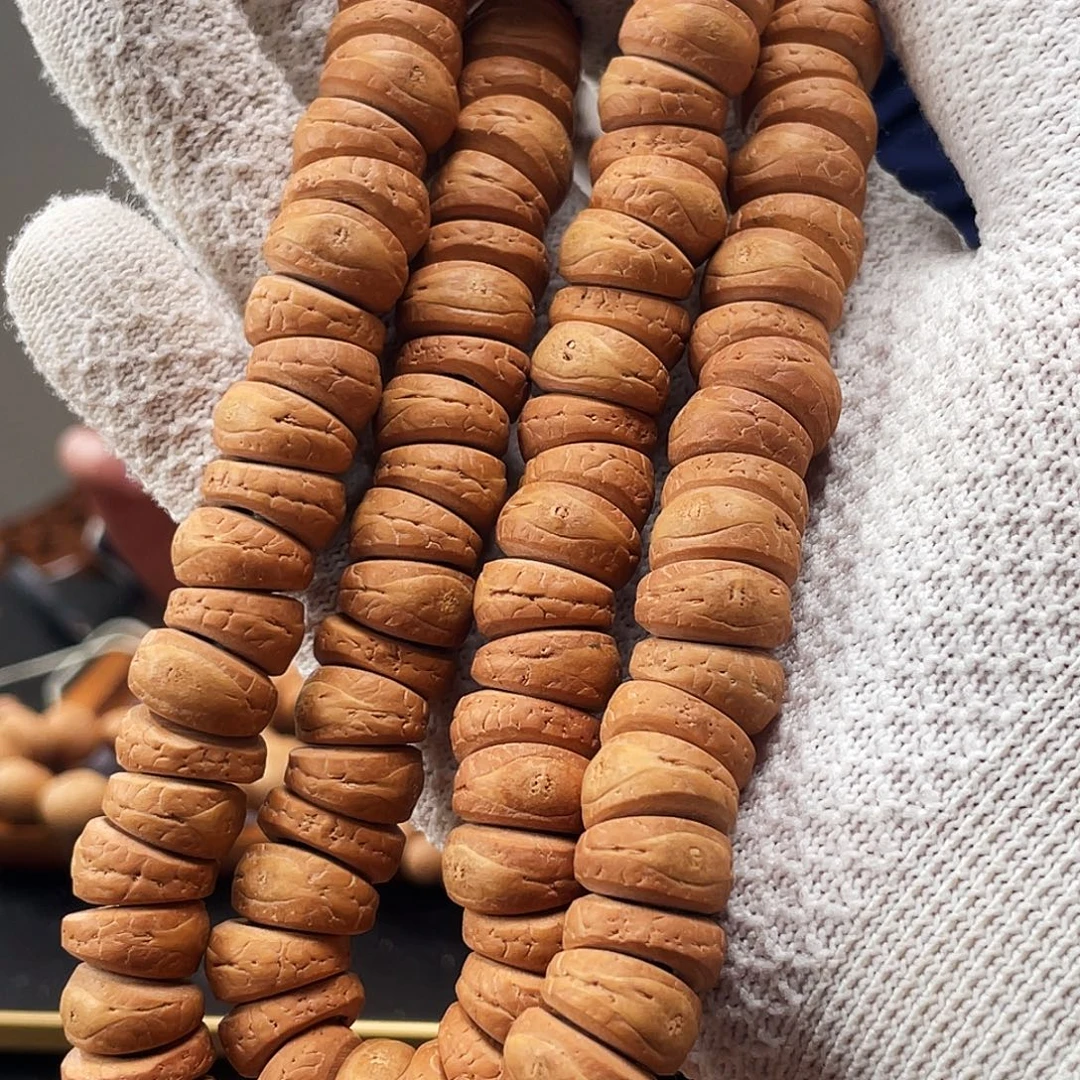 懵***瓶吊坠凤眼菩提凤眼菩提薄切108颗