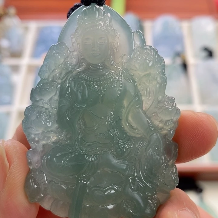 颈饰未镶嵌翡翠天*