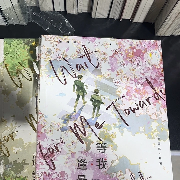 放学懂我全新全套两本带周边